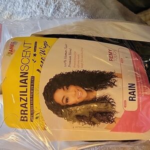 Brazilian scent lace rain wig(black)